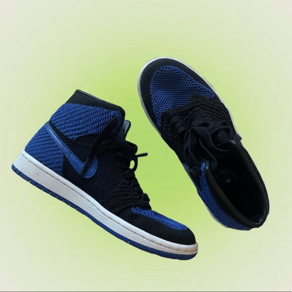 Authentic Nike Air Jordan 1s Flyknit in "Royal"